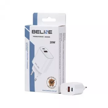 Charger Beline Beli02160 20W USB-C to USB-A power adapter