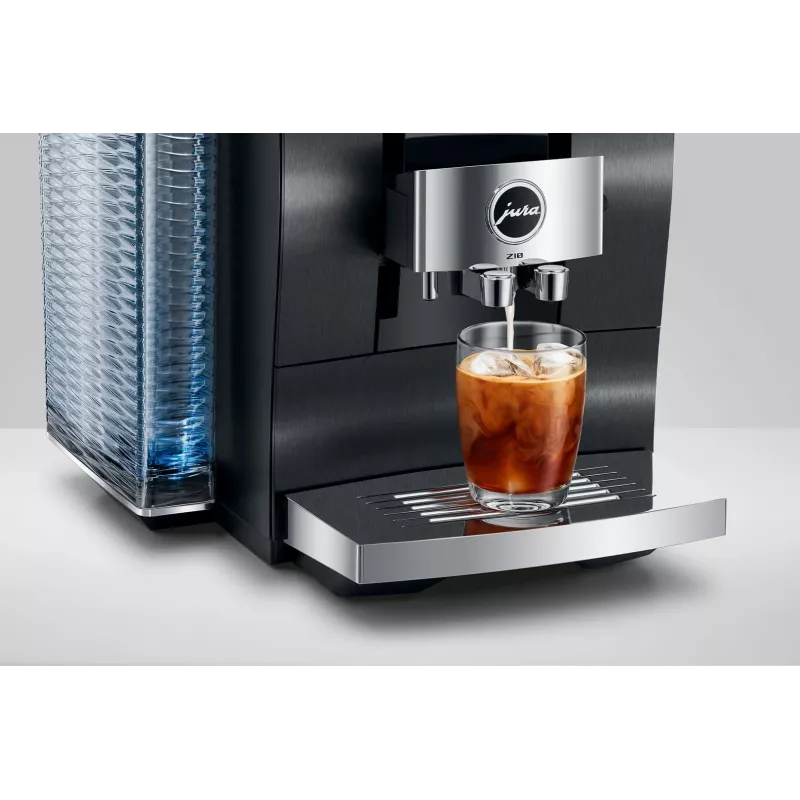 Espresso machine JURA Z10 Fully-auto 2.4 L Aluminium Black, 1450 W, 15 bar, 51 beverages