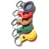 4smarts Set - Case for Airtag - Metal, polyurethane-Faux Leather