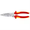 Cable stripper Knipex 13 76 200 ME 6 mm stripping capacity Red Stainless steel Yellow