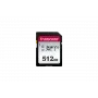 Transcend 300S - Flash Memory Card - 512GB - Video Class V30 / UHS-I U3 / Class10 - SDXC UHS-I (TS512GSDC300S)