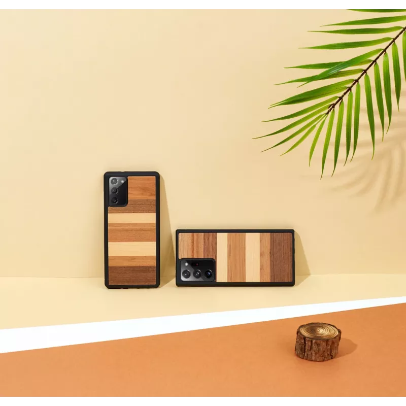 Protective case for Samsung Galaxy Note 20 by man and wood — black