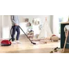 Vacuum cleaner Bosch BGB 41RD3H — 600 W, 4 L dust bag, HEPA filter, 11 m radius, telescopic tube, red