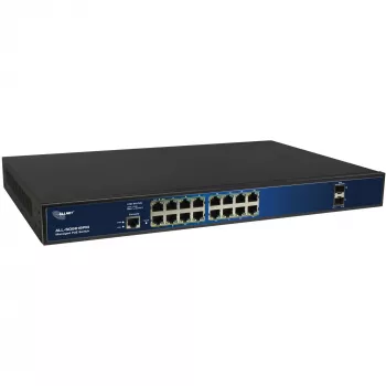PoE Switch ALLNET ALL-SG8618PM 18-port Gigabit (16 PoE + 2 uplink)