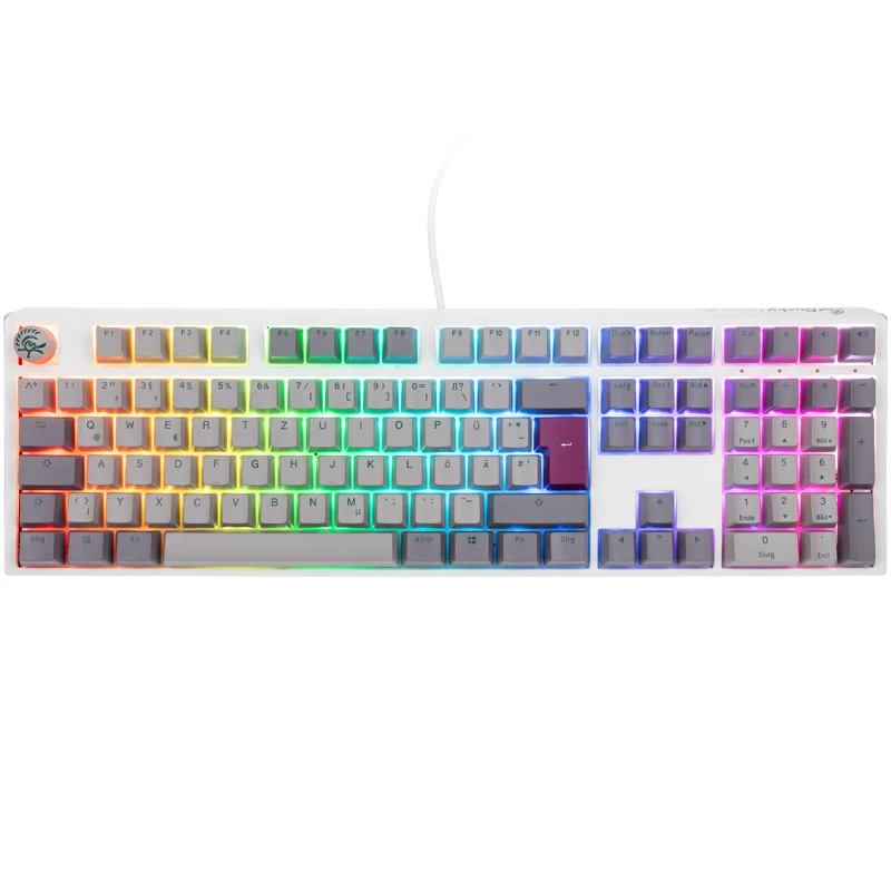 Ducky One 3 keyboard Gaming USB Grey