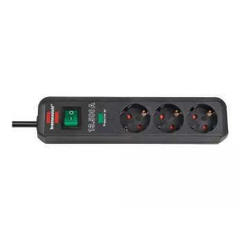 Brennenstuhl Eco-Line - Surge Protection - output connectors: 3 - Anthracite (1158810315)