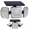 Maclean IP65 Solar LED Lamp with Motion and Dusk-to-Dawn Sensor IP65 4W 320lm 4000K Li-ion 1200 mAh 3 Operating Modes Floodlight Security Garden Entryway HQ