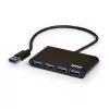 USB Hub Port Designs 900121 USB 3.2 Gen 1 Type-A 5000 Mbit/s Black