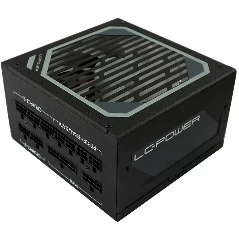 LC Power Super Silent Modular Series LC6550M V2,31 - Power Supply (Internal) - ATX12V 2,3 - EPS12V - 80 PLUS Gold - AC 110-240 V - 550 Watt - active PFC - Hammered Black (L