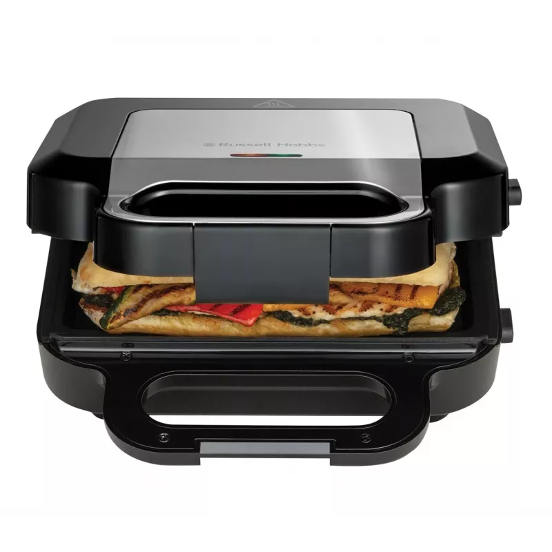 Russell Hobbs 26810-56 sandwich maker 750 W Black, Stainless steel