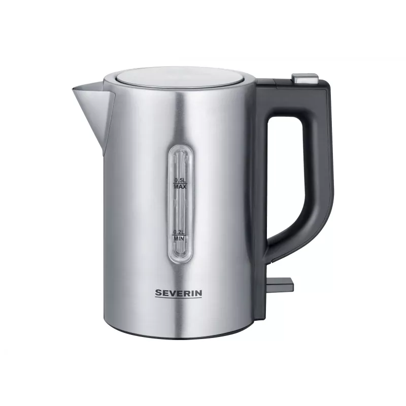 Severin WK3647 Electric Kettle Stainless Steel-brushed-black (WK3647)