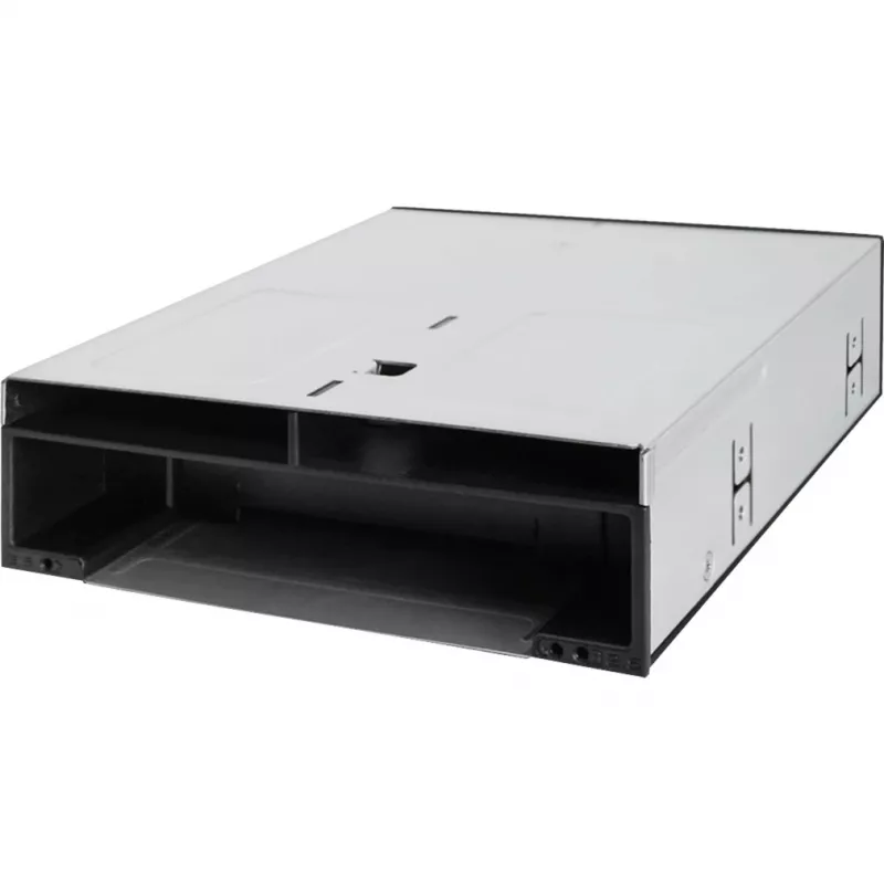ICY DOCK flexiDOCK MB095SP-B - Gehäuse für Speicherlaufwerke - 2.5, 3.5 (6,4 cm, 8,9 cm) - Schwarz, Silber (MB095SP-B)