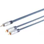 Audio cable ShiverPeaks 30832-MHQ — 2x RCA (stereo) to 3.5 mm jack, 1.5 m