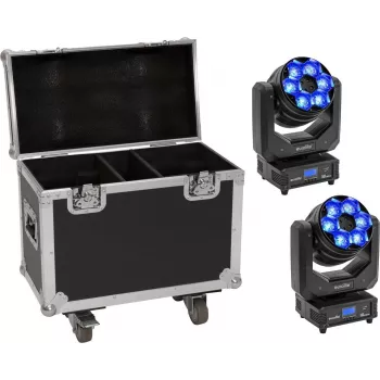 LED Beam Wash Flower Effect Set EUROLITE TMH-H240 2x (model 20000968)