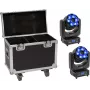 LED Beam Wash Flower Effect Set EUROLITE TMH-H240 2x (model 20000968)
