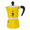 Moka pot Bialetti Rainbow Black Yellow