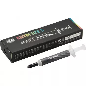 Thermal paste Cooler Master CRYOFUZE 5 WHITE 3g — high-conductivity CPU/GPU thermal compound
