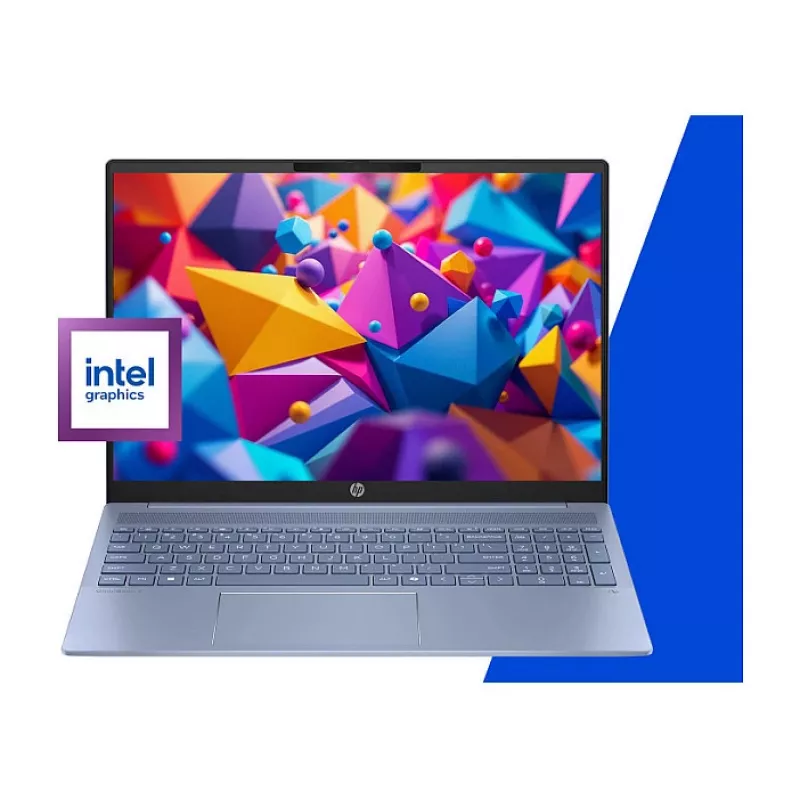 HP OmniBook 5 AI 16 2K Core Ultra 5 225U 16GB/512GB SSD Win11 Home - Sky Blue - 16-af1454ng - Keyboard layout might be German