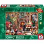 Jigsaw Puzzle Schmidt Spiele 58872 — 1000 pieces, Christmas scene, age 12+