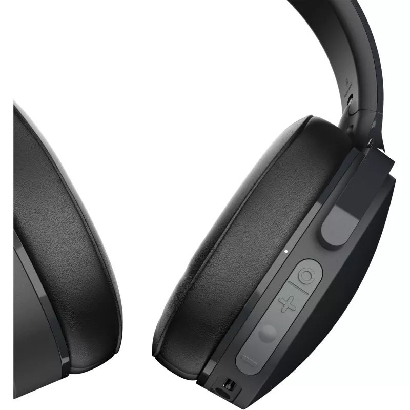 Over-ear headphones Skullcandy Hesh Evo — wired & Bluetooth 5.0, 36 h battery, USB-C, 3.5 mm, foldable, noise-canceling, black