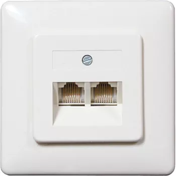 Telephone connection box ShiverPeaks 74240 8/8 surface-mounted for 2 subscriber lines