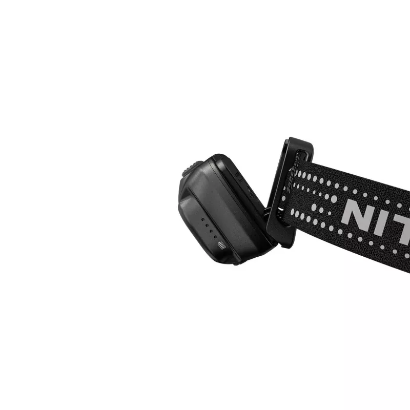 Headband flashlight Nitecore NU33, black, 3 LEDs, 700 lm, aluminum, USB rechargeable, IP66