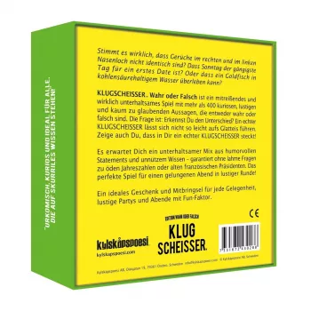Klugscheisser - True or False Edition, Party Game