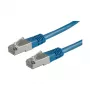 VALUE Patch Cable Cat.6 Class E S/FTP PiMF Blue 5m