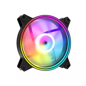 120mm case fan MODECOM VOLCANO APEX 120 ARGB Black