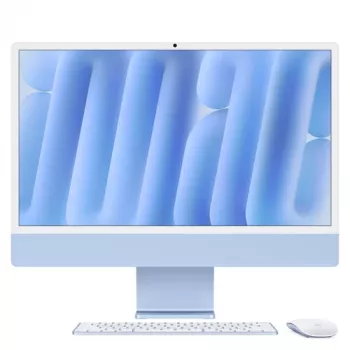Apple iMac24 Blue/M4-10C-CPU 10C-GPU/16GB/256GB SSD/NK-ID-German/MM2/1GB Ethernet