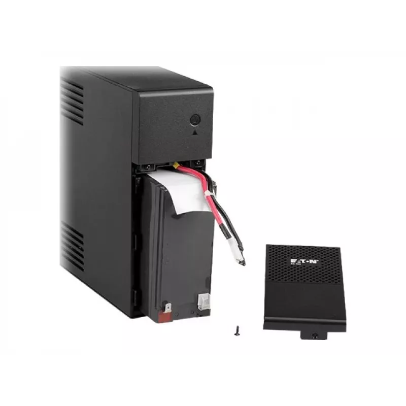 Eaton 5S 700i UPS, Line-Interactive, 700 VA / 420 W, 6 AC Outlets, USB, Tower, Black