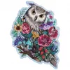 Wooden Puzzle mysterious owl (150 Pieces)