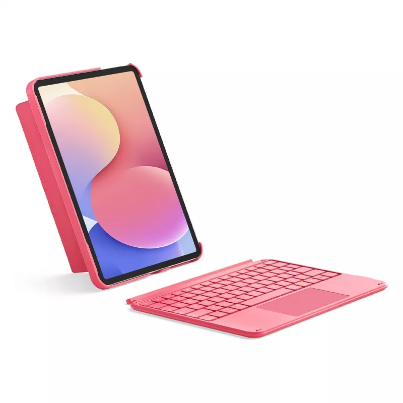 Keyboard case with touchpad Inateck KB04122 for iPad 11 inch/Air, QWERTZ, red