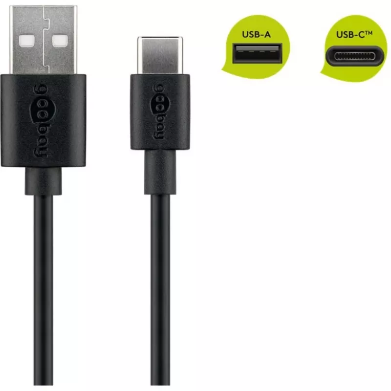 Goobay 45735 USB Cable Black