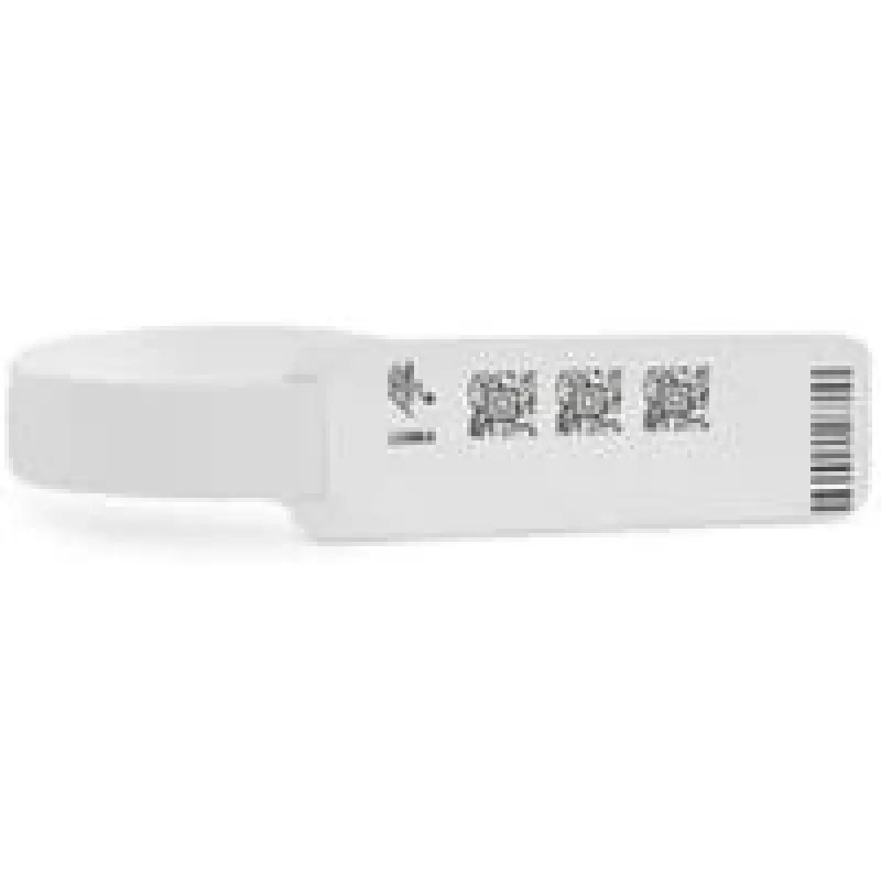 Zebra Z-Band UltraSoft White Hospital wristband