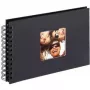 Photo album Walther Design SA-109-B Black 40 sheets Spiral binding