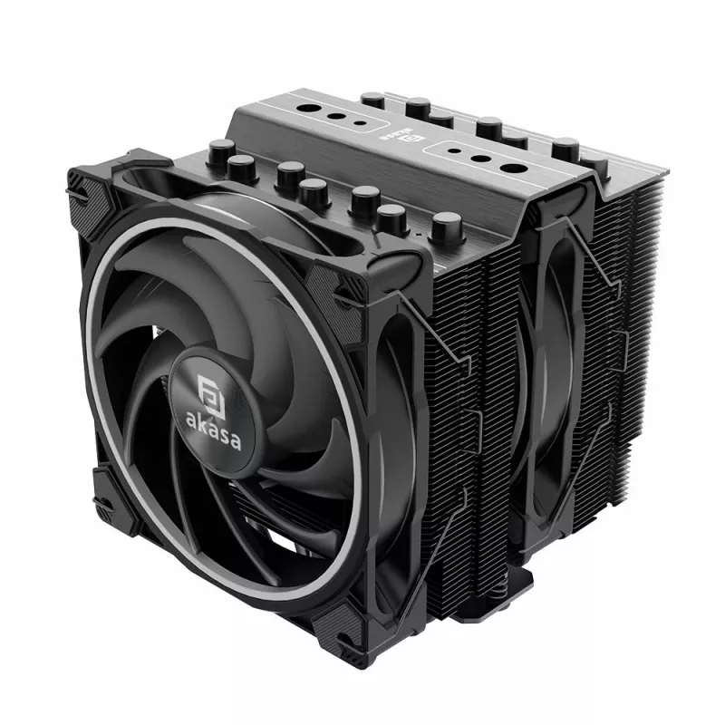 Air cooler Akasa SOHO H7 12 cm Black 500-2000 RPM Ceramic bearing