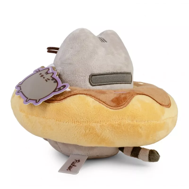 Pusheen in a Chocolate Donut Mascot
