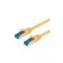 VALUE - Patch-Cable - RJ-45 (M) to RJ-45 (M) - 1.5 m - SFTP, PiMF - CAT 6a - Halogen-Free, Moulded, Snagless, Stranded - Yellow (21.99.1992)