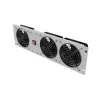 Ventilation panel vertical 19 inches for rack cabinet, 3 fans, 230V, grey