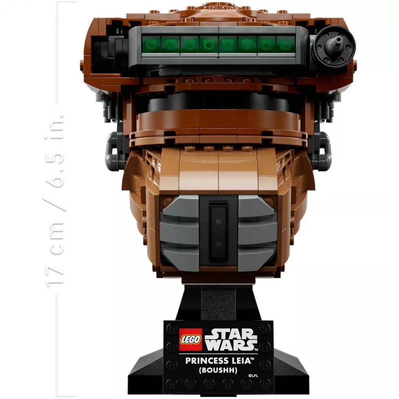 LEGO Star Wars Princess Leia (Boushh) Helmet Set for Adults 75351 (670 Pieces)