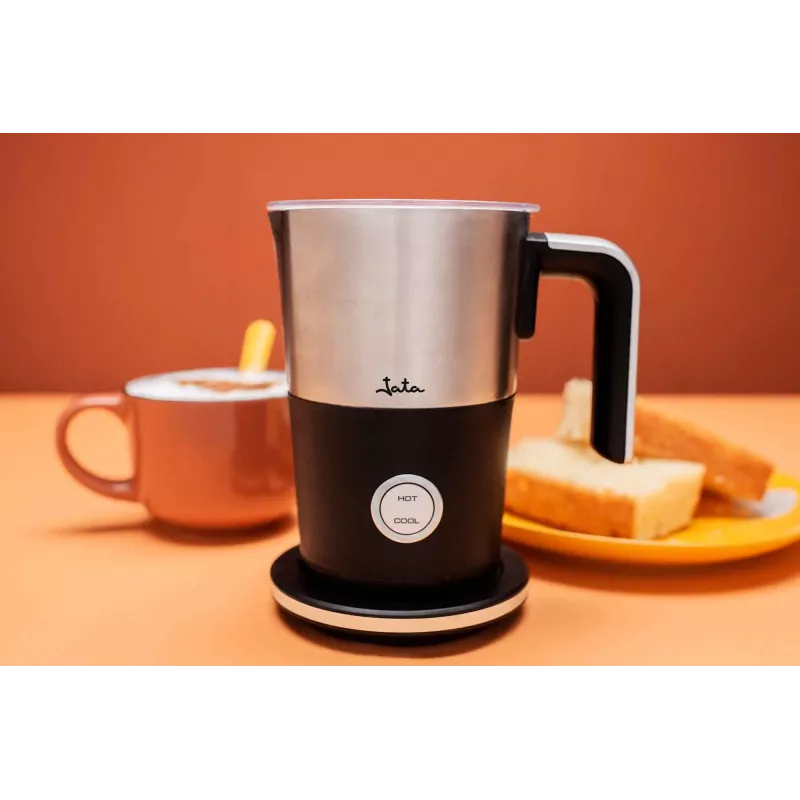 Automatic Milk Frother JATA JECL1900 Black Stainless Steel 150ml 550W
