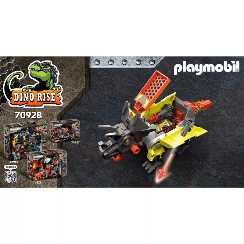 70928 Dino Rise Robo-Dino Kampfmaschine, Construction Toy