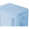 Mini fridge with LED makeup mirror Elle 4L blue — personal cosmetic refrigerator