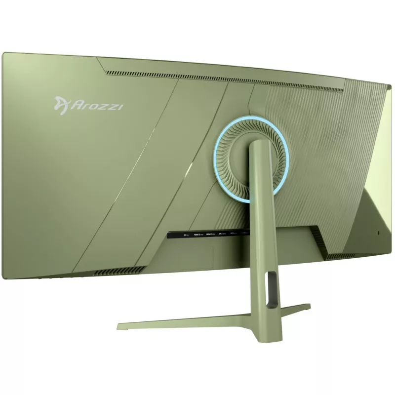 Curved computer monitor Arozzi Nova 34 inch (86.4 cm) 3440×1440 21:9 LED 1 ms Green