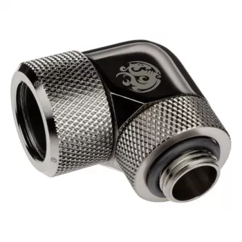 Adapter 90° BitsPower Advanced Multi-Link G1/4 inch AG to 16mm OD Hardtube, rotatable