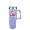 Paladone Minecraft Purple Insulated Cup with Straw, 900 ml