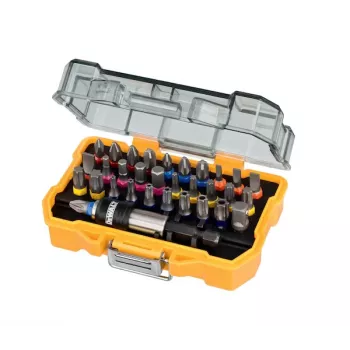 Torque screwdriver DeWalt DT7969 — adjustable torque, ergonomic grip, Phillips/Pozidriv/Slot/Torx bits included
