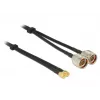 Coaxial Cable DeLOCK 89467 RG-58 5m 2xN plug 2xSMA plug Black