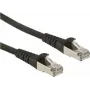 Roline - Patch-Cable - RJ-45 (M) to RJ-45 (M) - 1.5 m - SFTP - CAT 6a - Black